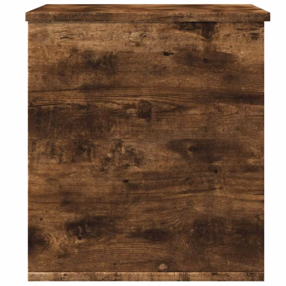 Berkfield Home Storage Box in Smoked Oak Brown, W/D/H: 60 x 42 x 46 cm – 4