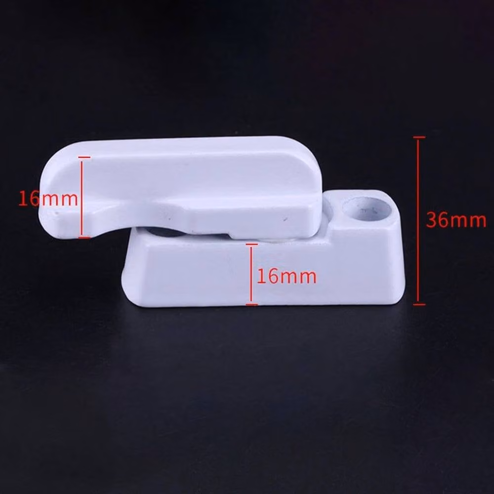SPETLEK 10-Pack White UPVC Window and Door Sash Safety Locks – 4