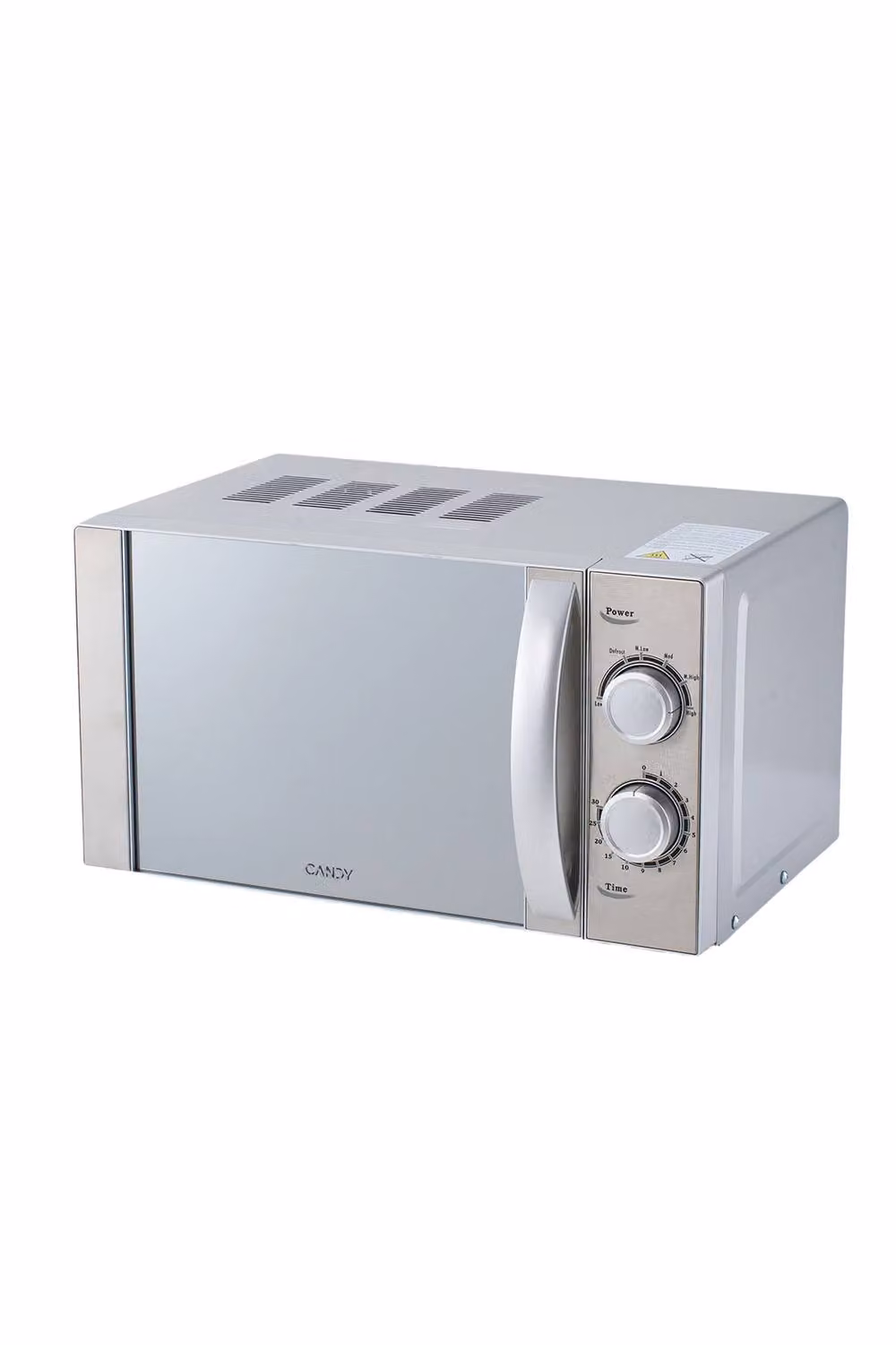 ExtraStar 700W 20L Solo Microwave Oven in Silver – 3