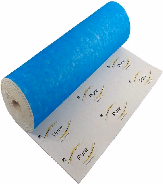 Bedding Mill Pure Super High Density Foam Carpet Underlay, Blue, 5 SQM – 1