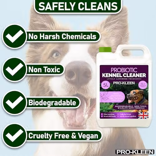 Pro-Kleen ProBiotic Kennel Cleaner Lavender Fragrance, 4 x 5L – 3