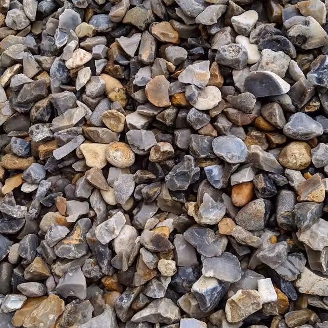Warma Moonstone Decorative Gravel 20mm in Grey, Brown and Gold