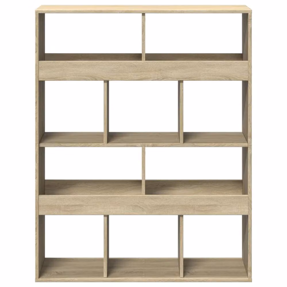 Berkfield Home Sonoma Oak Room Divider in Beige, W/D/H: 100 x 33 x 125.5 cm – 2