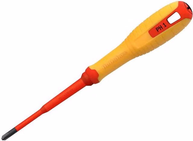 Hultafors VDE Phillips Screwdriver PH1 x 100mm