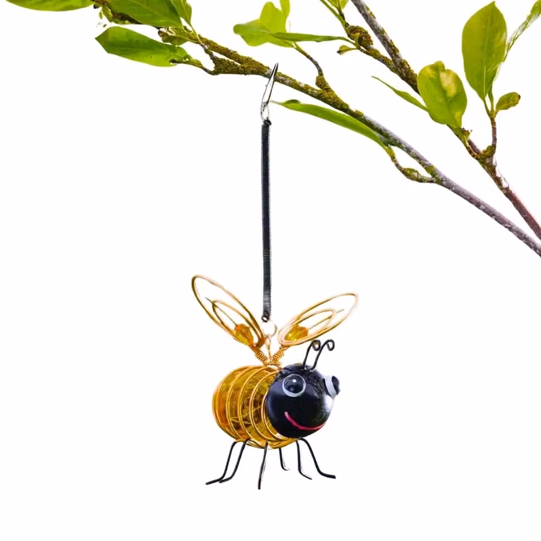 Marco Paul Solar Bug Garden Ornament Bee in Yellow – 2