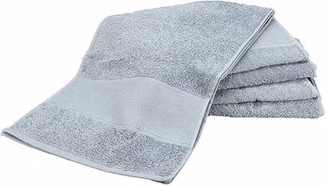 ARTG Print-Me Personalised Grey Cotton Terry Sports Towel