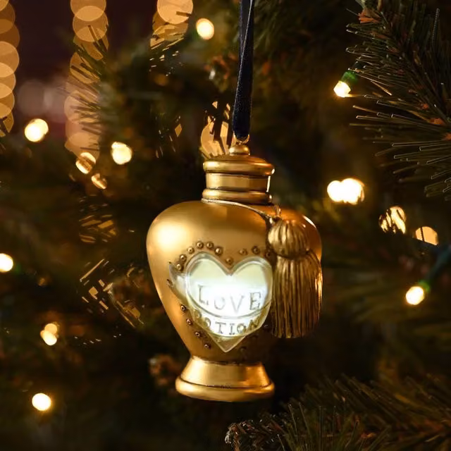 Warner Bros Harry Potter Alumni Love Potion LED Hanging Decoration in Gold – 1