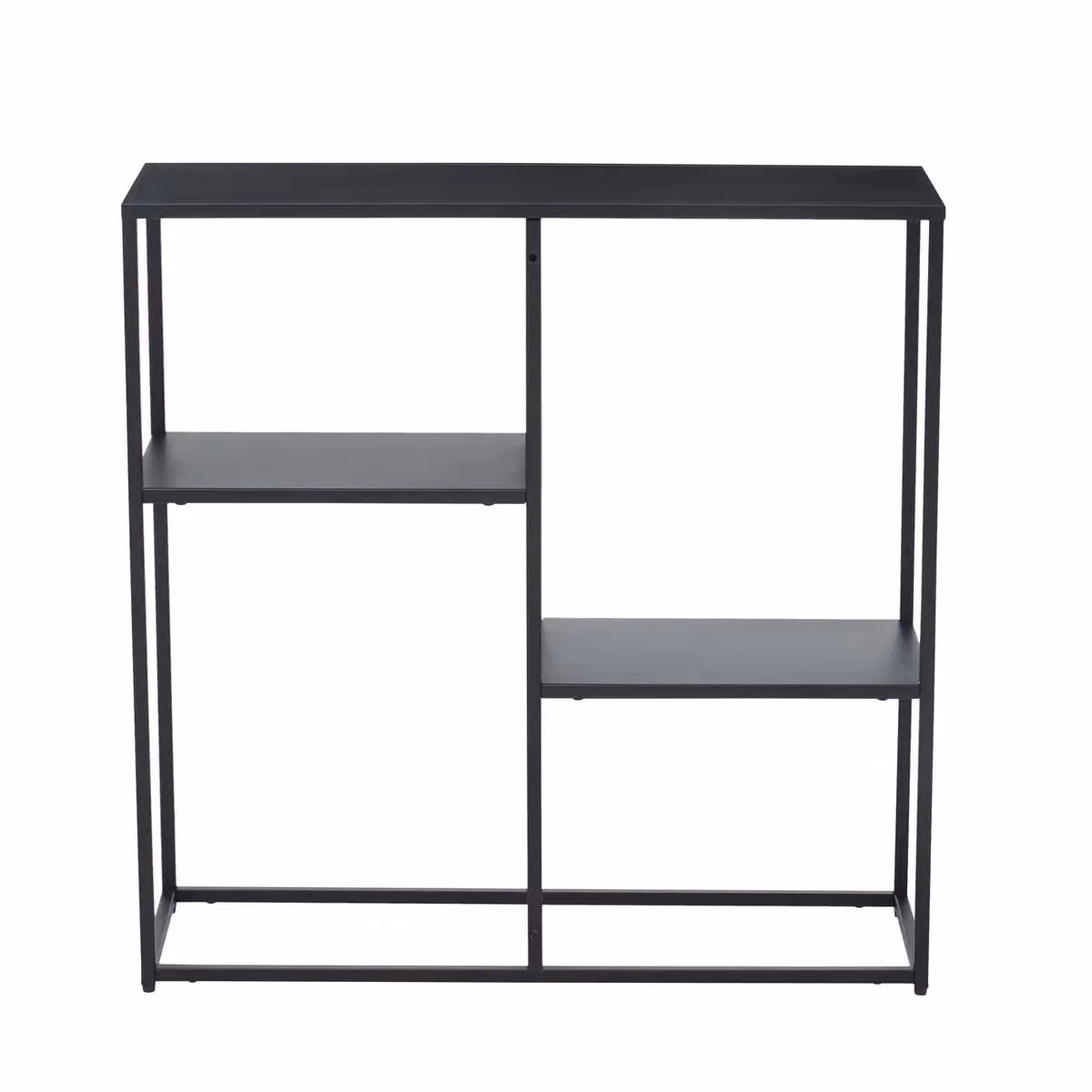 Orsina Grey Metal Multi-Level Corner Shelf Unit – 5
