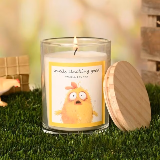Funny Farm Clucking Good Multicolour Gourmand Votive Candle