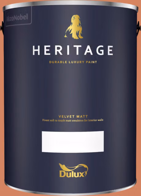 Dulux Trade Heritage Matt Paint in Inca Orange, 5l
