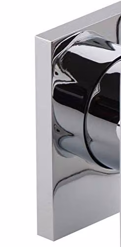 Nuie A354 Modern Square Body Jet with Swivel in Chrome, W: 105 mm, D: 45 mm – 2
