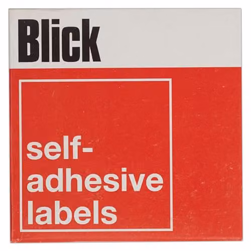 Blick Blue Self Adhesive Address Labels, 16mm x 22mm, 1440 Pack – 1