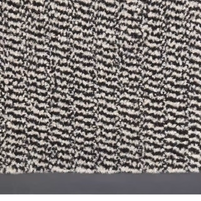 Berkfield Home Non-Slip Tufted Rectangular Doormat, Brown and Multicolour, W: 60 cm, D: 40 cm