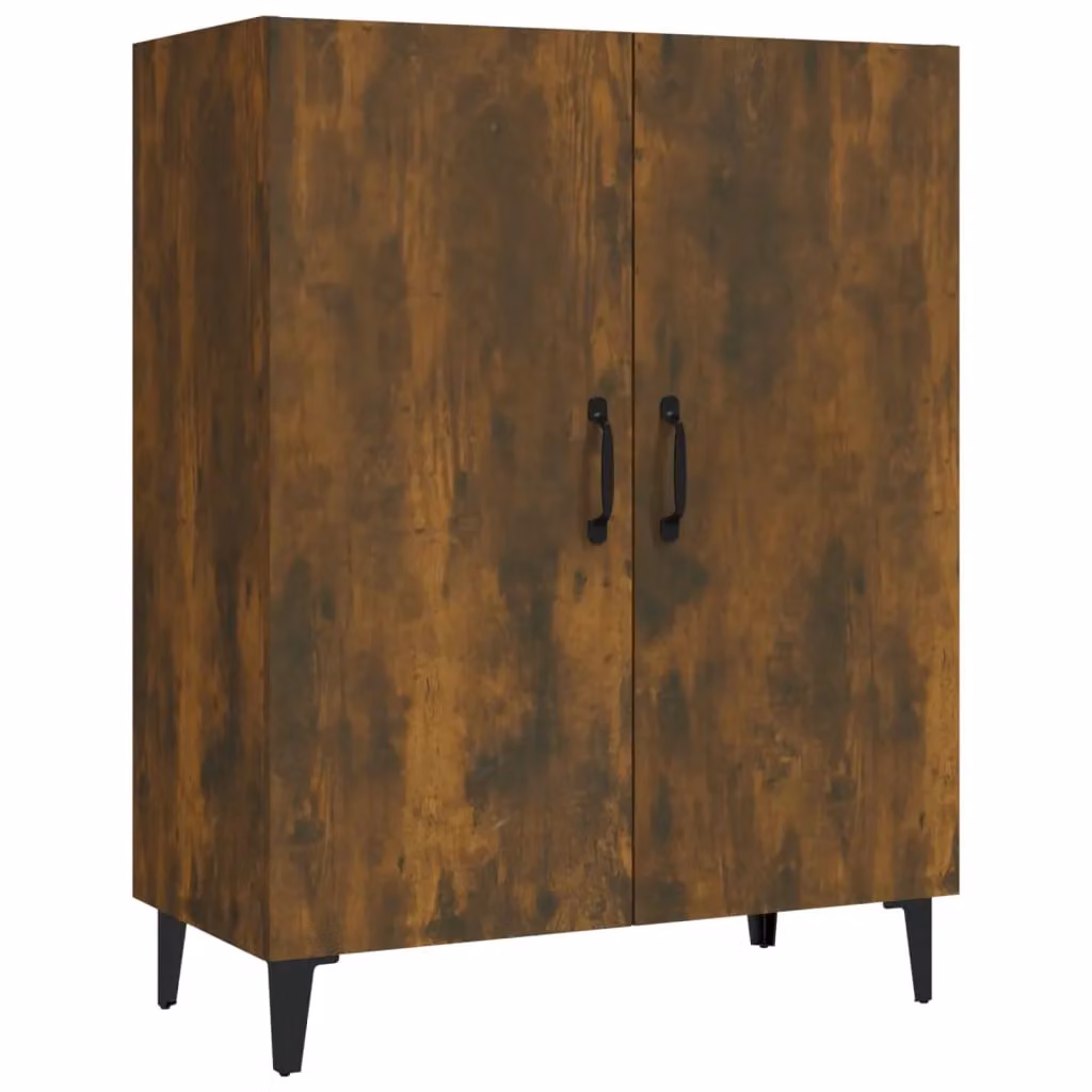 Berkfield Home Smoked Oak Sideboard in Brown, W/D/H: 70 x 34 x 90 cm – 2