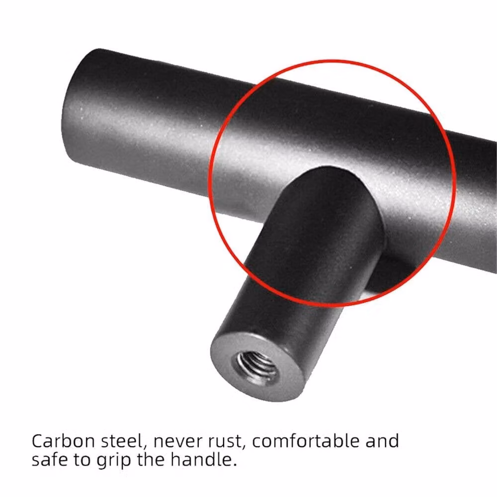 Nordara Matte Black Door Handle and Gate Hardware Set – 5