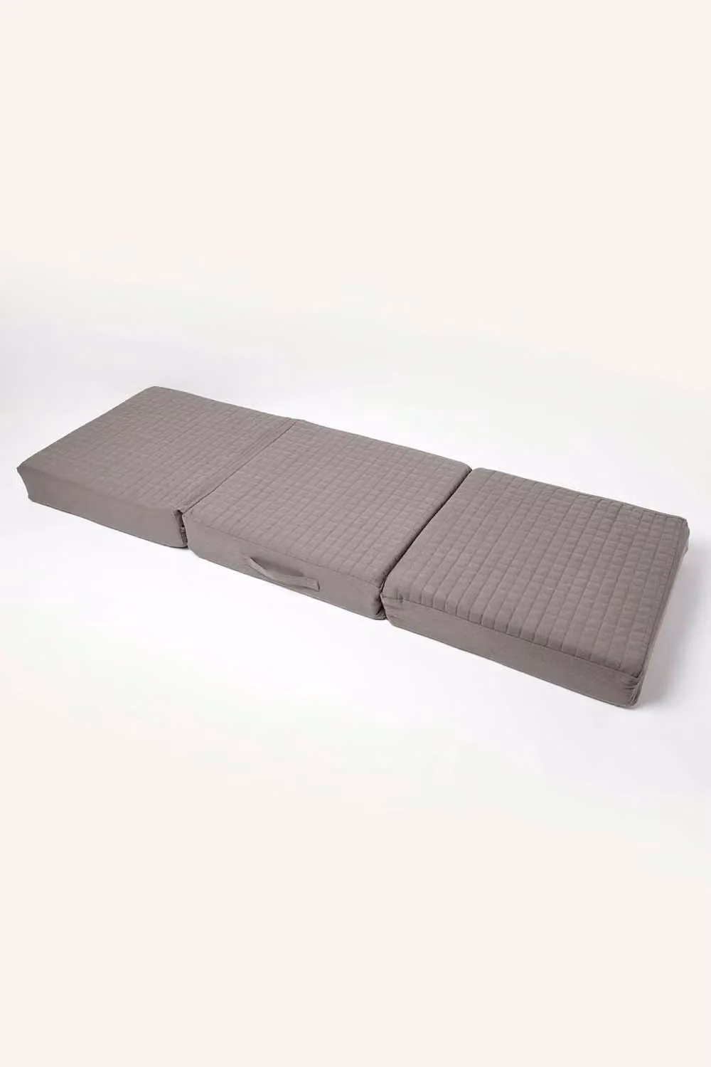 Homescapes Cotton Orthopaedic Foam 3 Seater Booster Cushion in Grey – 2