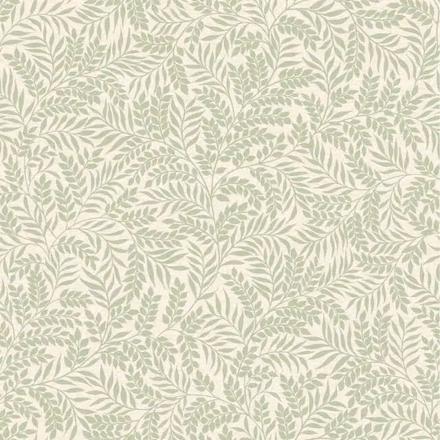 Holden Decor Mini Leaf Cottage Tree Branch Foliage Wallpaper in Green