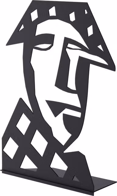 Decortie Max Modern Black Metal Human Figure Tabletop Decorative Ornament – 1