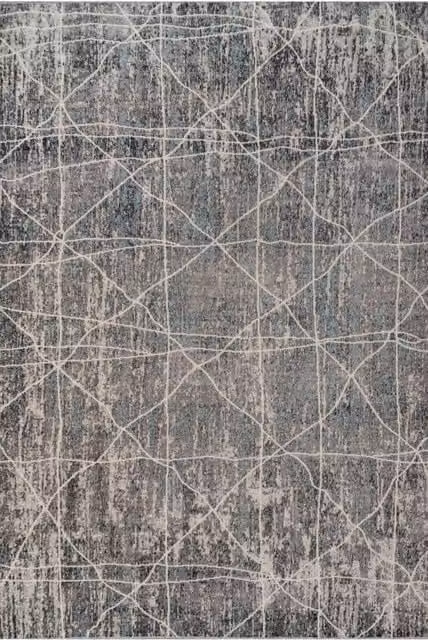 Kukoon Vintage Grey Woven Polypropylene Area Rug, W: 120 cm, L: 170 cm – 1