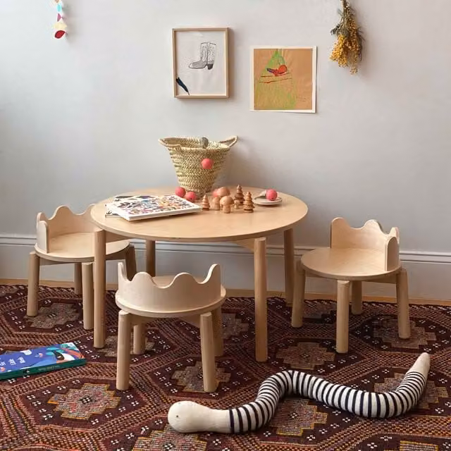 Oeuf NYC Moss Play Table in Birch
