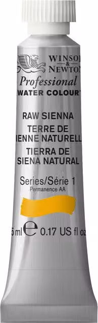 Winsor and Newton Professional Watercolour Paint Raw Sienna 5ml