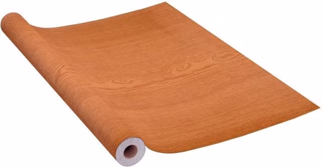 Berkfield Home Self-adhesive PVC Door Films, 4 Pieces, Light Oak Brown, W: 90 cm, H: 210 cm – 1