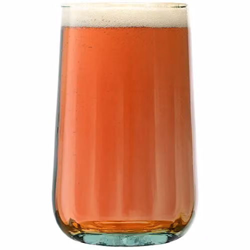 LSA International Mia Highball Tumbler Set of 4, Transparent Recycled Glass, 590 ml – 2