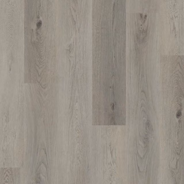 Vinyl Flooring UK Colonia Glue-Down Luxury Wood-Look Vinyl Tiles in Grey, 15 Planks, Covers 3.37sqm – 1