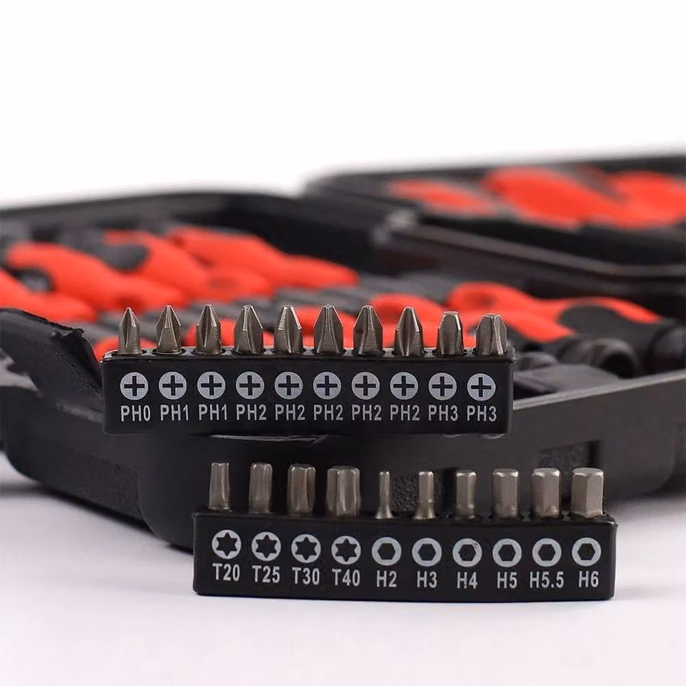NESTLUNE 58-Piece Magnetic Screwdriver Bit Set in Black, W/D/H: 1000 x 400 x 0 mm – 4