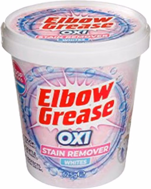 Elbow Grease Oxi Powder Stain Remover for Whites, 625g
