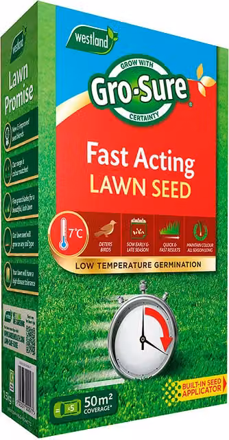 Westland Gro-Sure Fast Acting Lawn Seed