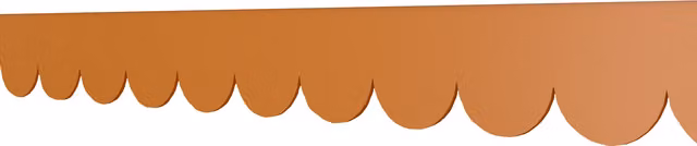 Trims & Co. Jumbo Decorative Scallop Trim Moulding in Brown, 700g