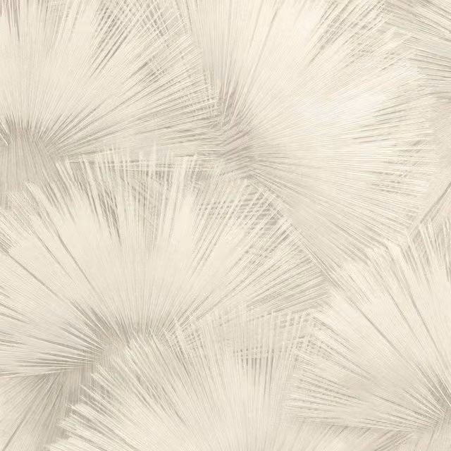 Rasch Opulenza Fan Abstract Geometric Vinyl Wallpaper in White