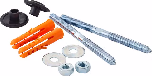 Balterley Wash Basin Fixing Kit in Silver