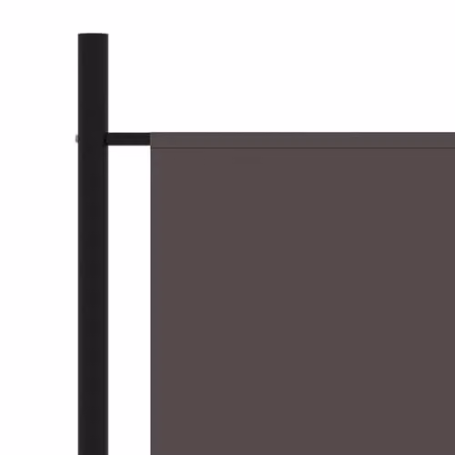 vidaXL Modern Anthracite Fabric Room Divider, W/H: 175 x 180 cm – 2