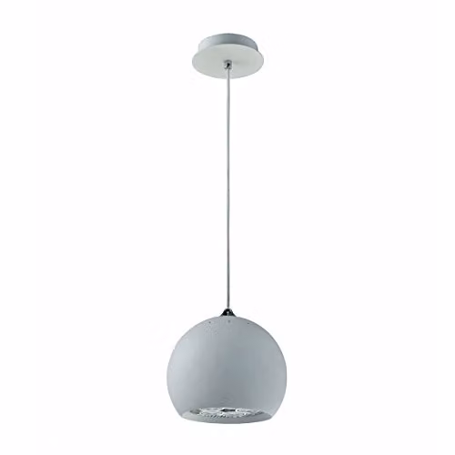 Netlighting Italux Regina WH Modern White Hanging Pendant Light with E27 Socket