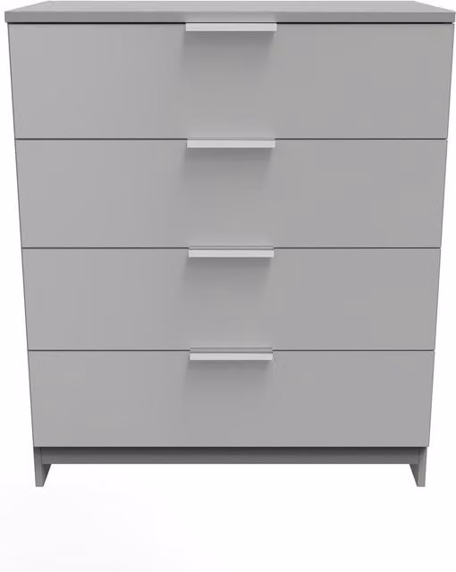 2 U Dover 4 Drawer Chest in Dark Grey Matt Finish – 1