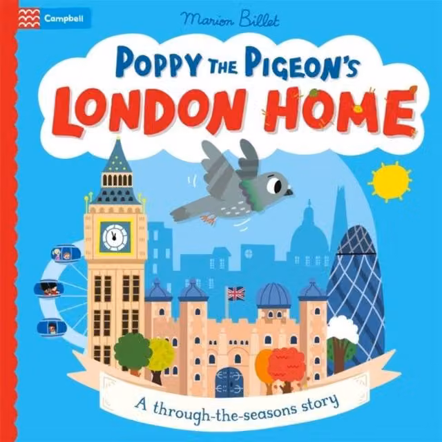 Campbell Books Poppy the Pigeon's London Home Multicolour Paperback Book