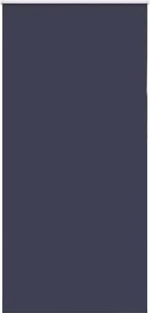 Berkfield Home Marine Blackout Roller Blind, Blue Polyester, W: 110 cm, H: 230 cm – 1