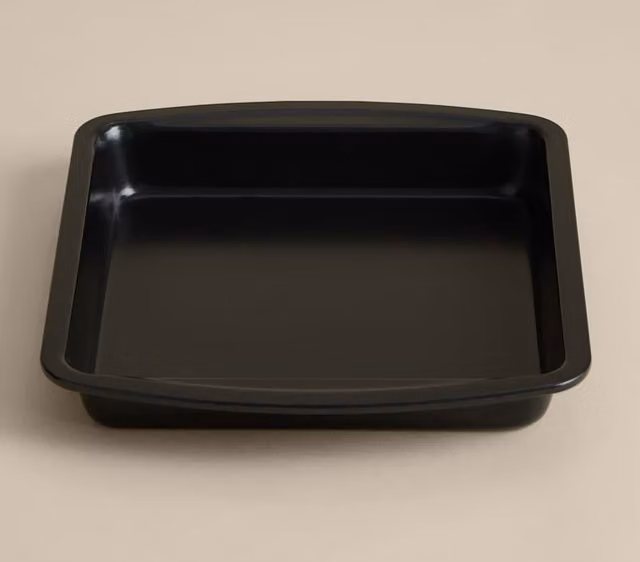 M&S Carbon Steel Non-Stick Frying Pan, Charcoal Grey, Diameter: 22.86 cm