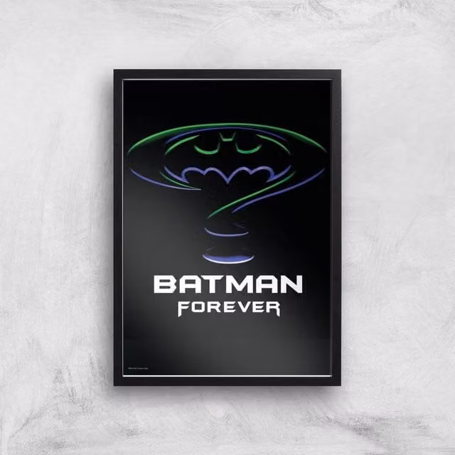 Batman Forever Multicolour Giclee Art Print on Paper, W: 42.0 cm, H: 59.4 cm