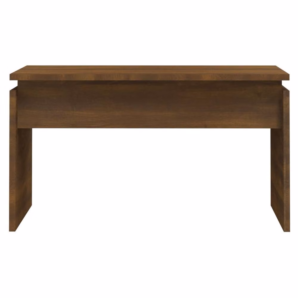 Berkfield Home Brown Oak Coffee Table, W: 68 cm, D: 50 cm, H: 38 cm – 2