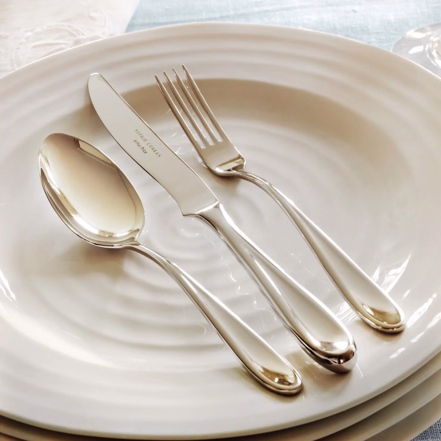 Arthur Price Sophie Conran Rivelin 34 Piece 8 Person Stainless Steel Cutlery Set in Silver – 3
