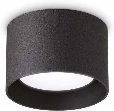 Netlighting Spike Round Surface Mounted Downlight Black – 2