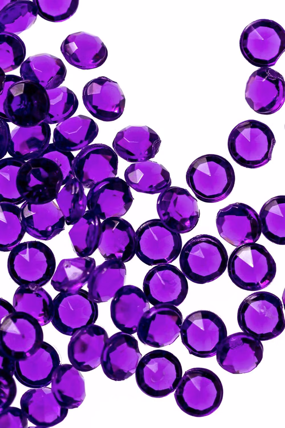 Neel Blue Purple Acrylic Round Rhinestone Table Confetti Scatters, 4000 Pieces – 2