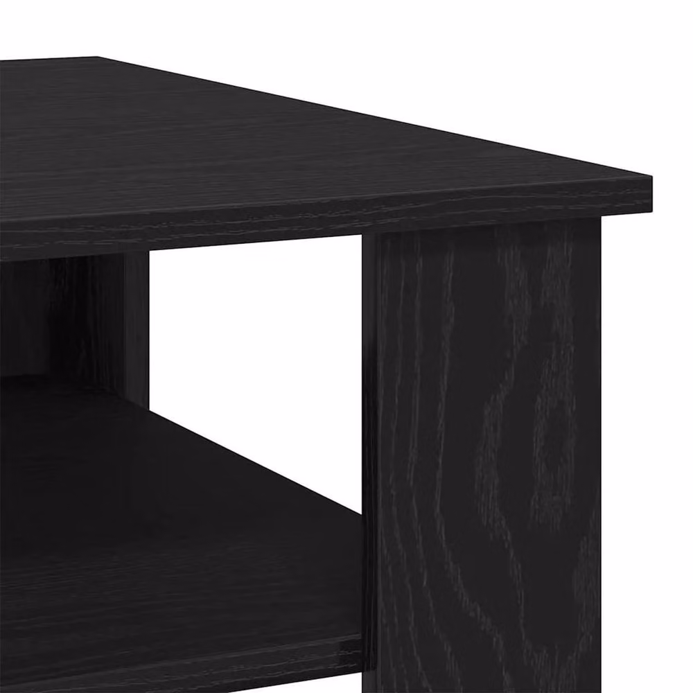 Kelvenix Modern Square Coffee Table in Black Oak Matt Finish – 3