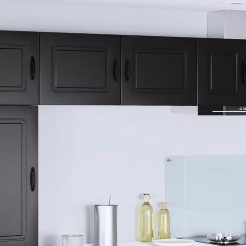 vidaXL Kalmar Dishwasher Panel in Black, W/D/H: 50 x 31 x 40 cm – 2