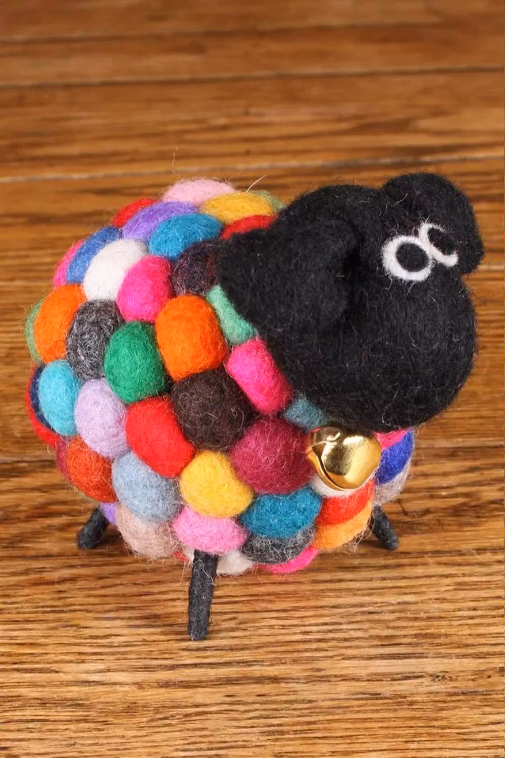 Pachamama Big Ziggy Multicolour Wool Sheep Figurine – 2