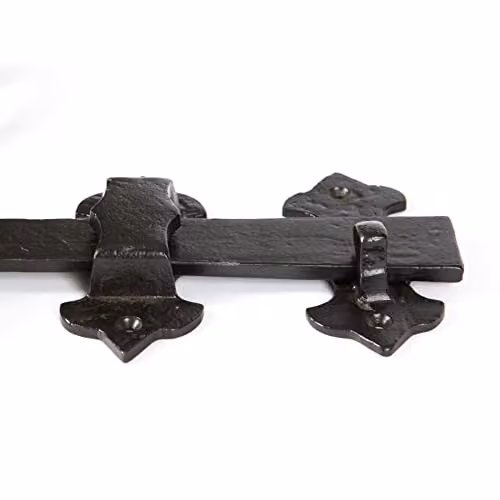 Hammer and Tongs Black Iron Rosette Set – 2