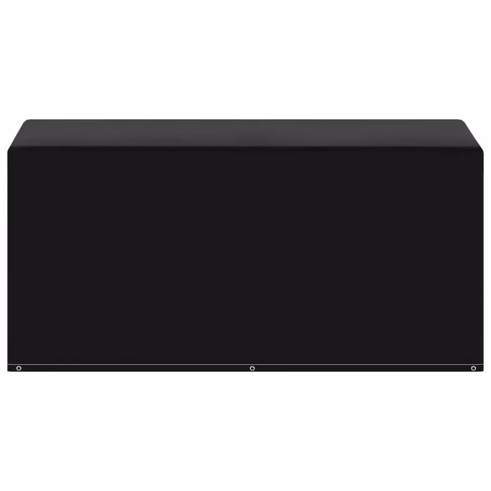 Berkfield Home Water Repellent Garden Bench Covers, 2 Pack, Black, W/D/H: 160 x 80 x 75 cm – 2